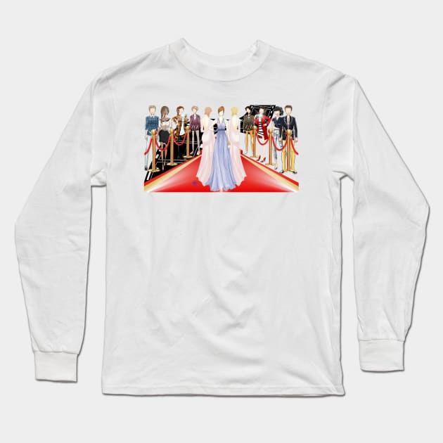 Movie stars Long Sleeve T-Shirt by Viper Unconvetional Concept